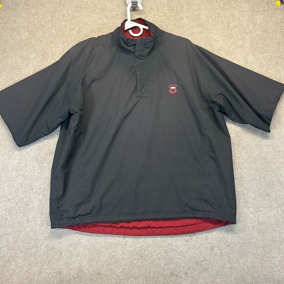 Zero Restriction Jacket Men Large 1/4 Zip Pullover Waterproof Reversible Forsyth - Picture 1 of 11
